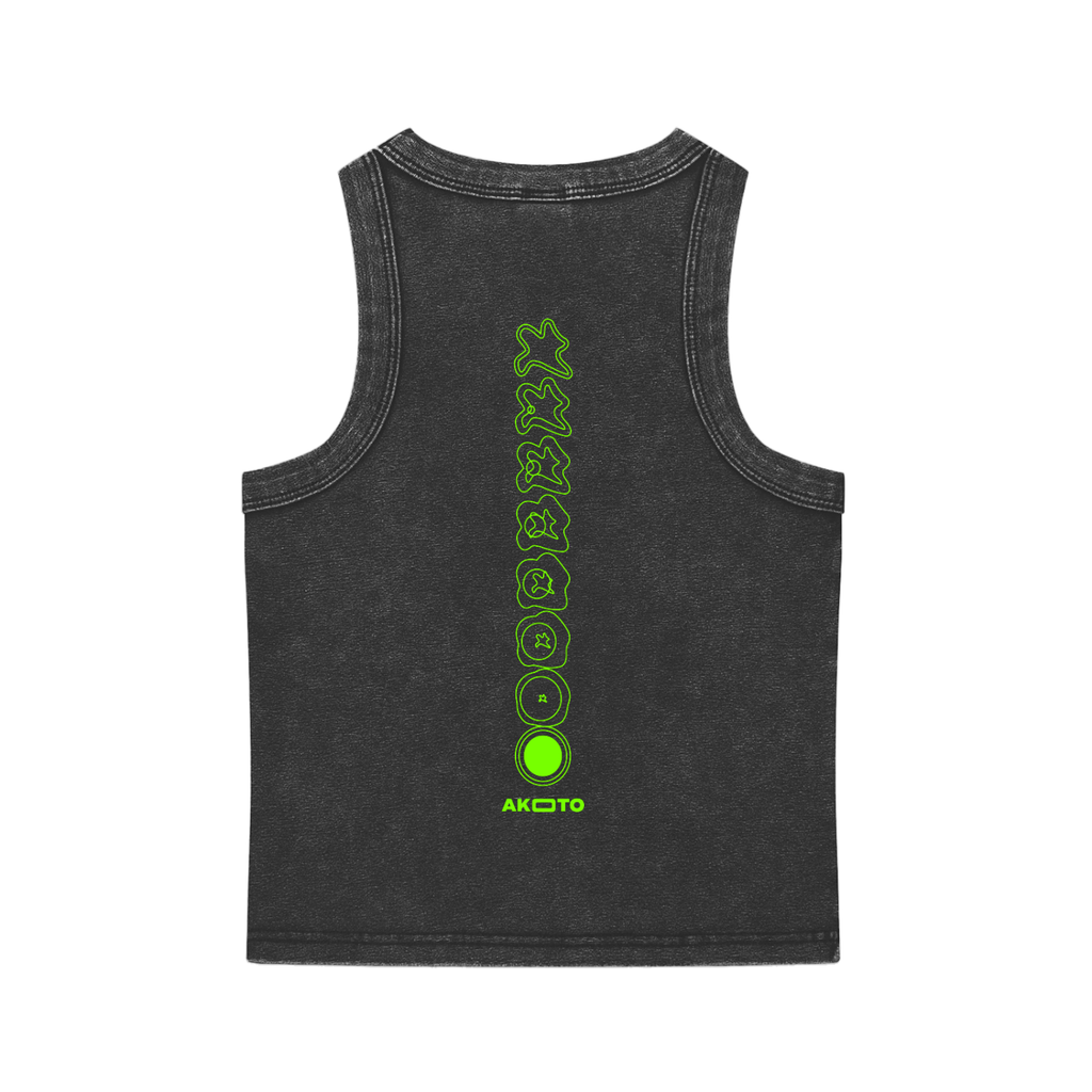 Racer Crop Tank [BLK]