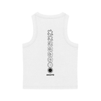 Racer Crop Tank [WHT]