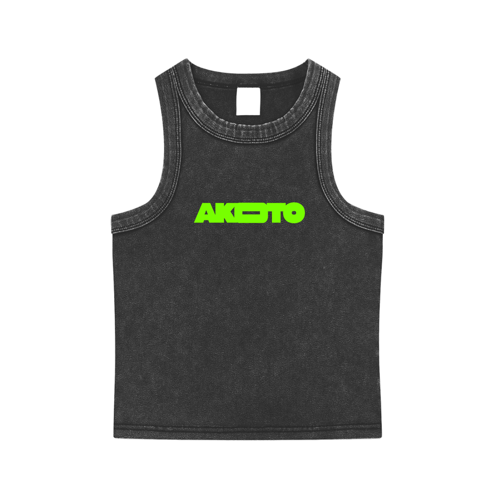 Racer Crop Tank [BLK]