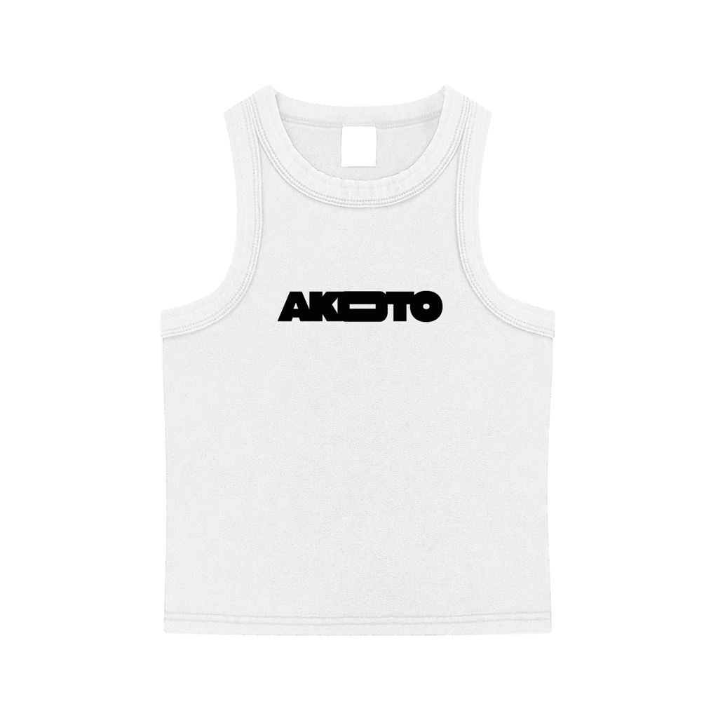 Racer Crop Tank [WHT]