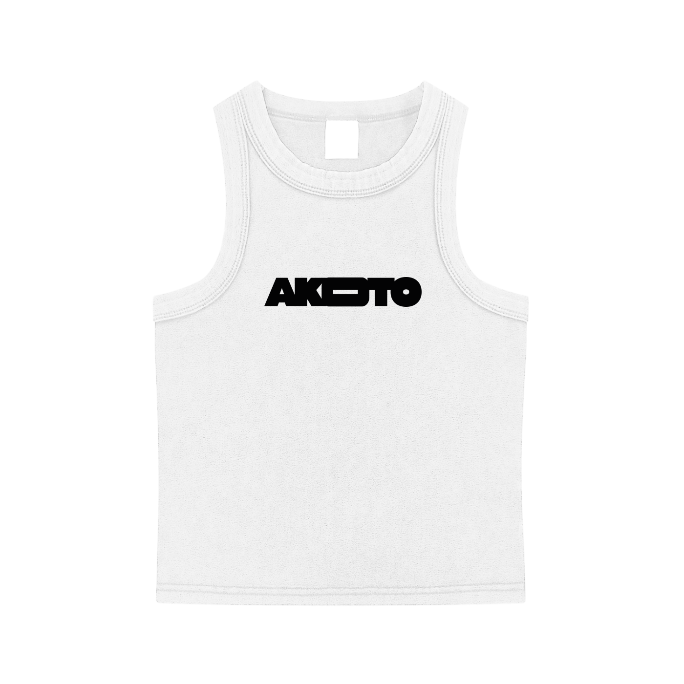 Racer Crop Tank [WHT]