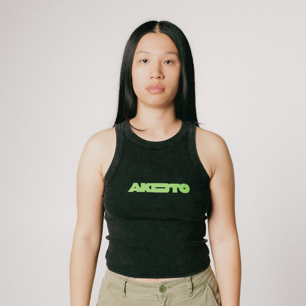 Racer Crop Tank [BLK]