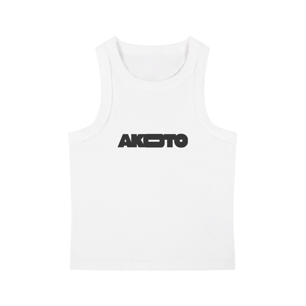 Racer Crop Tank [WHT]